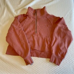 Lululemon Scuba Oversized Funnel Neck Half Zip M/L